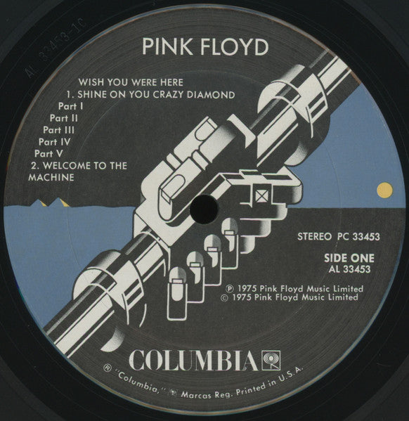 Pink Floyd : Wish You Were Here (LP, Album, San)