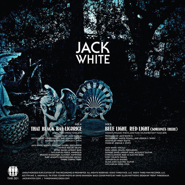 Jack White (2) : That Black Bat Licorice (7", Single)