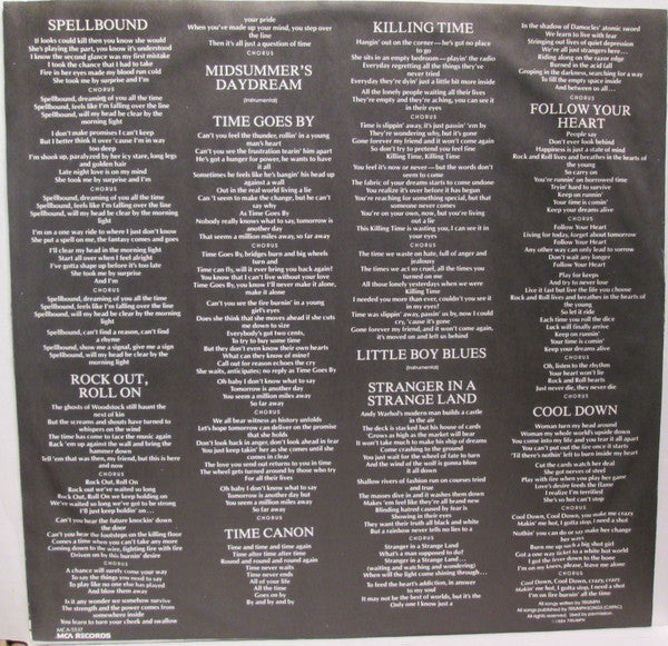 Triumph (2) : Thunder Seven (LP, Album, Club, RCA)