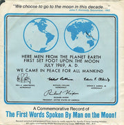 Hugh Downs : First Man On The Moon July, 1969 (7")