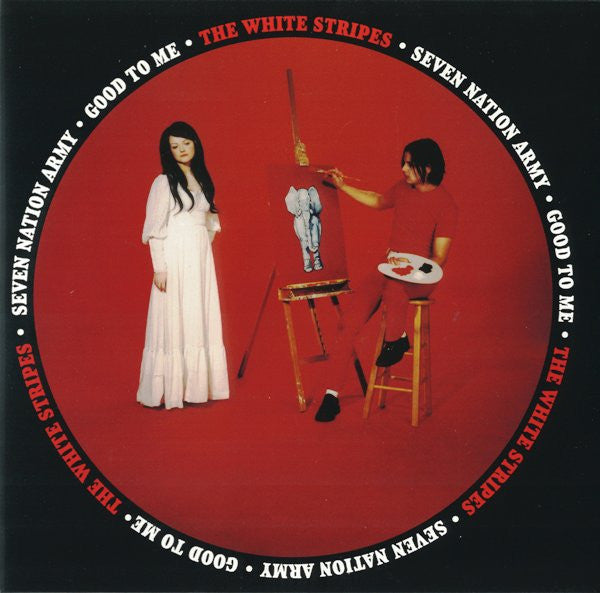 The White Stripes : Seven Nation Army (7", Single, RE, RM)