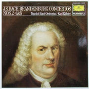 Johann Sebastian Bach – Münchener Bach-Orchester, Karl Richter : Brandenburg Concertos Nos. 2, 4 & 5 (LP)