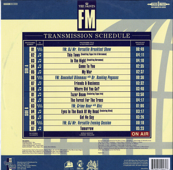 The Skints : FM (LP, Album, Blu)