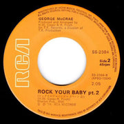 George McCrae : Rock Your Baby (7", Single)