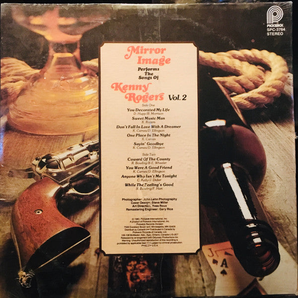 Mirror Image (4) : Performs The Songs Of Kenny Rogers Vol. 2 (LP, Album)
