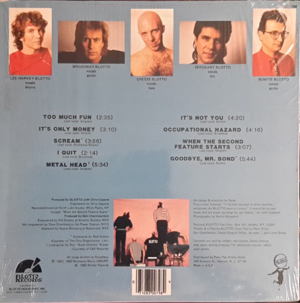 Blotto : Combo Akimbo (LP, Album)