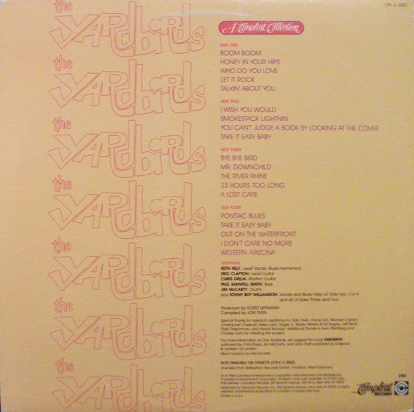 The Yardbirds : A Compleat Collection (2xLP, Album, Comp, Club, Gat)
