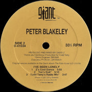 Peter Blakeley : I've Been Lonely (12")