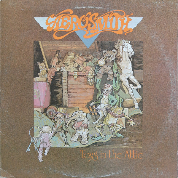 Aerosmith : Toys In The Attic (LP, Album, Fir)
