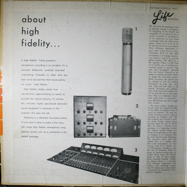 Bob Florence/Big Band* : Bongos / Reeds / Brass (LP, Album, Mono, Gat)