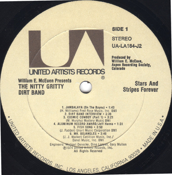 Nitty Gritty Dirt Band : Stars And Stripes Forever (2xLP, Album, Gat)