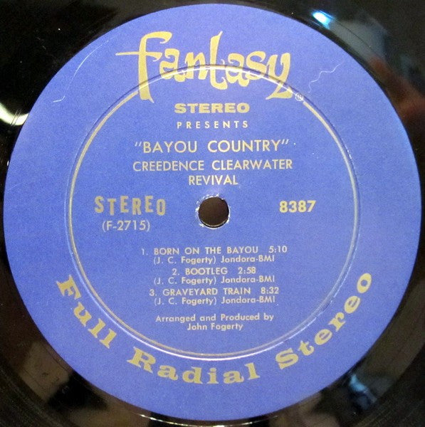 Creedence Clearwater Revival : Bayou Country (LP, Album, Hol)