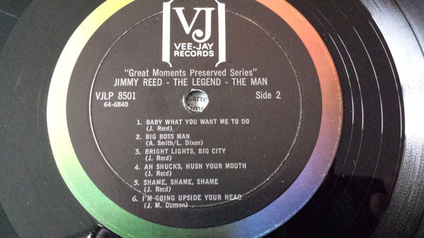 Jimmy Reed : The Legend - The Man (LP, Comp)