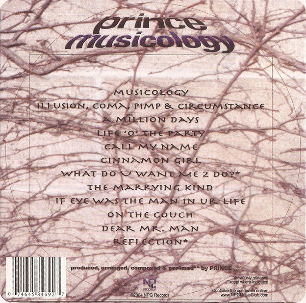 Prince : Musicology (CD, Album, Car)