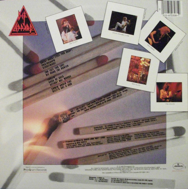 Def Leppard : Pyromania (LP, Album, 26 )