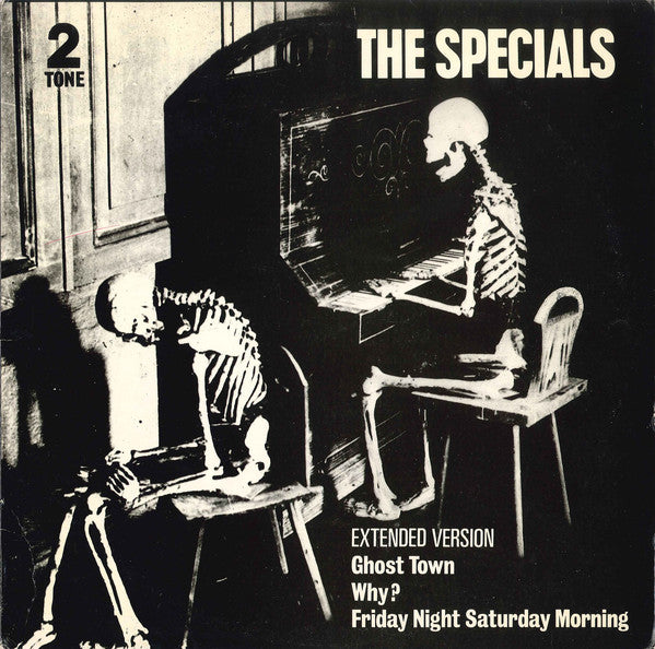 The Specials : Ghost Town / Why? / Friday Night Saturday Morning (12", Pit)