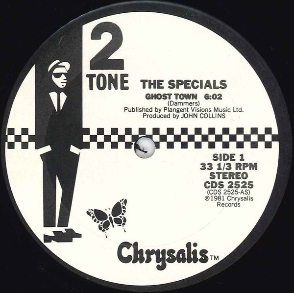 The Specials : Ghost Town / Why? / Friday Night Saturday Morning (12", Pit)