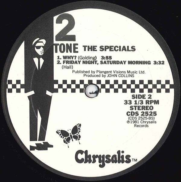 The Specials : Ghost Town / Why? / Friday Night Saturday Morning (12", Pit)