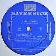 Charlie Byrd : At The Village Vanguard (LP, Album, Mono, RE)