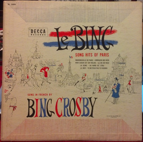 Bing Crosby : Le Bing (10", Album)