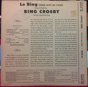 Bing Crosby : Le Bing (10", Album)