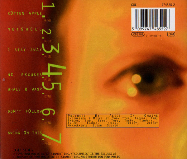 Alice In Chains : Jar Of Flies (CD, EP, RP)