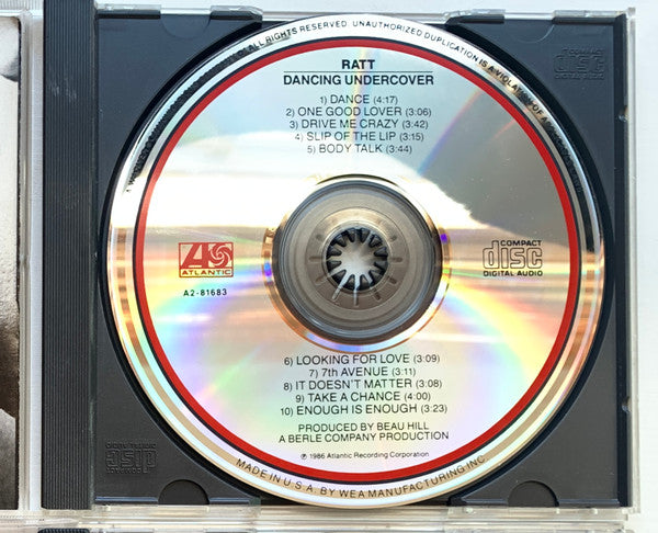 Ratt : Dancing Undercover (CD, Album, Club, SRC)