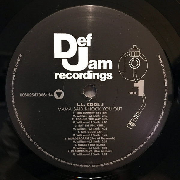 LL Cool J : Mama Said Knock You Out  (LP, Album, RE, 180)