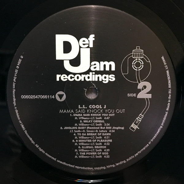 LL Cool J : Mama Said Knock You Out  (LP, Album, RE, 180)