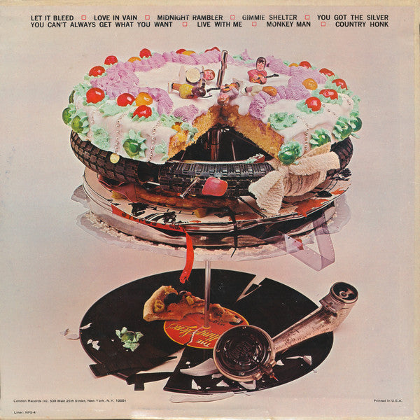 The Rolling Stones : Let It Bleed (LP, Album, Ter)