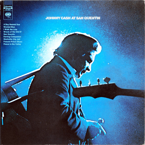 Johnny Cash : Johnny Cash At San Quentin (LP, Album, San)