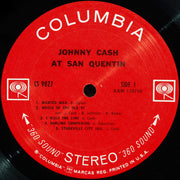 Johnny Cash : Johnny Cash At San Quentin (LP, Album, San)