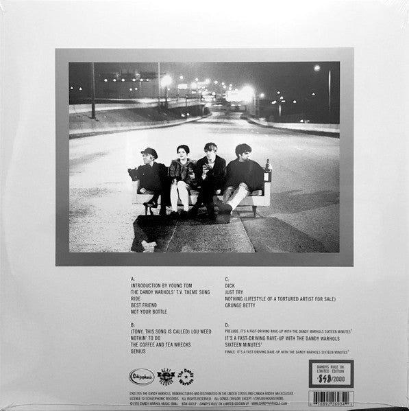 The Dandy Warhols : Dandys Rule OK (2xLP, Album, RSD, Ltd, Num, RE, Whi)