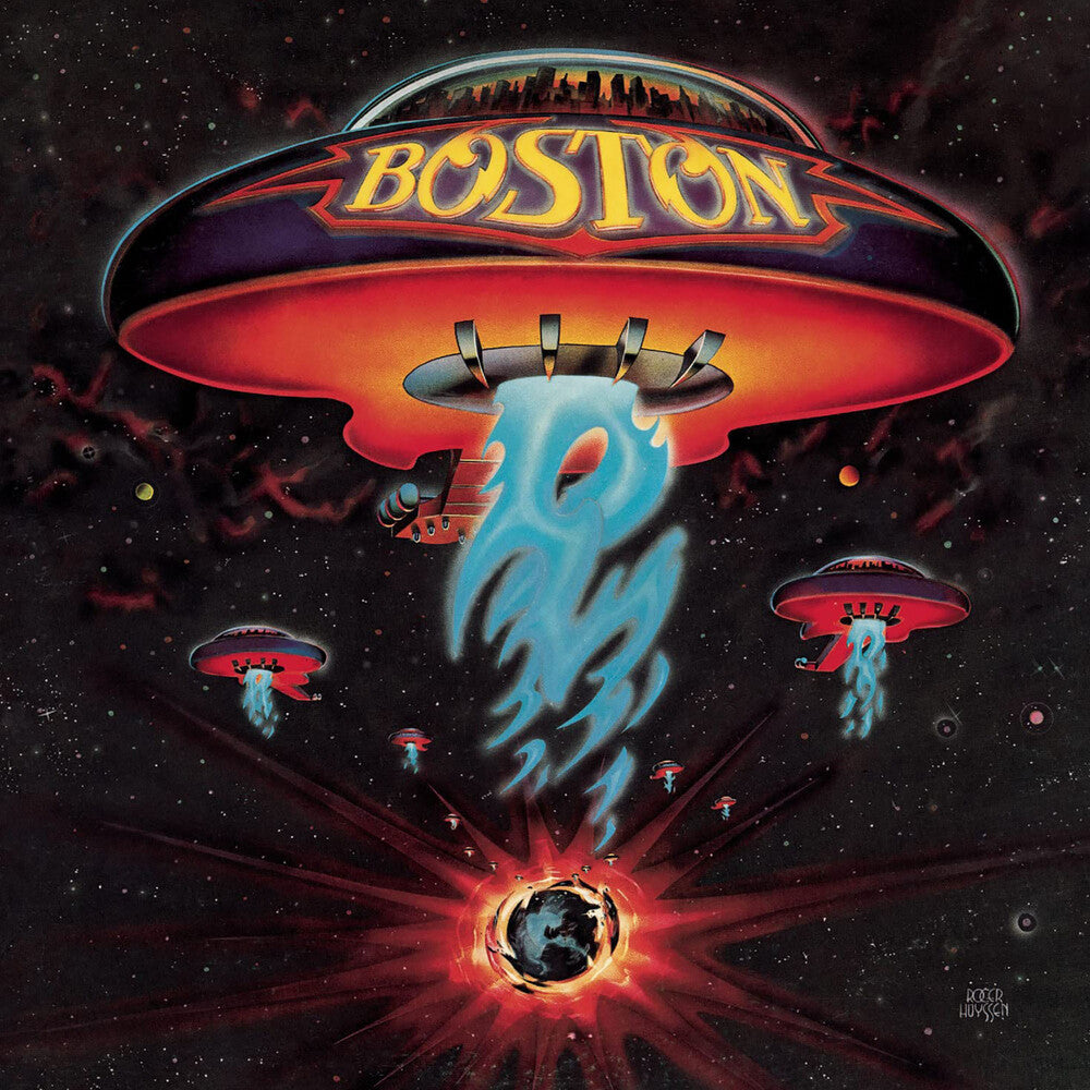 the album cover for Boston - Boston