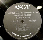 Manfred Mann : The Five Faces Of Manfred Mann (LP, Album, Club, Cap)