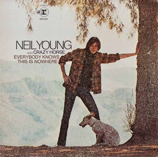 Neil Young With Crazy Horse : Everybody Knows This Is Nowhere (LP, Album, RP, Pit)