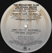 Various : The Breakfast Club (Original Motion Picture Soundtrack) (LP, Album)