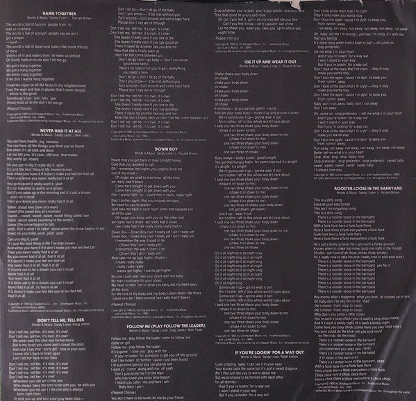 Odyssey (2) : Hang Together (LP, Album, Ind)