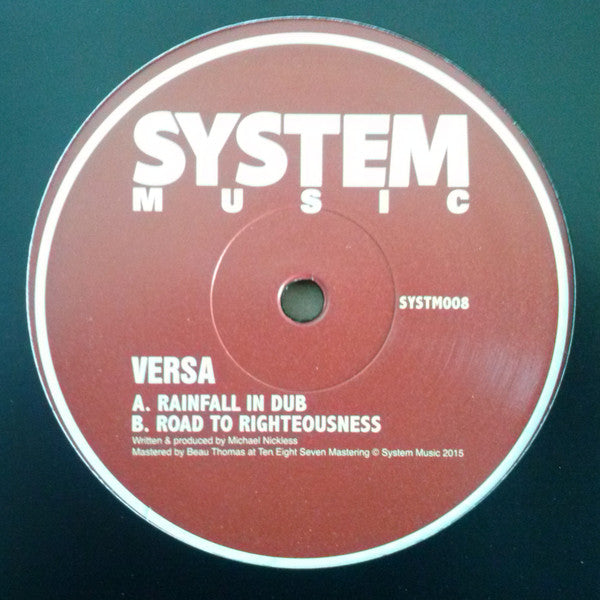 Versa (2) : Rainfall In Dub (10")