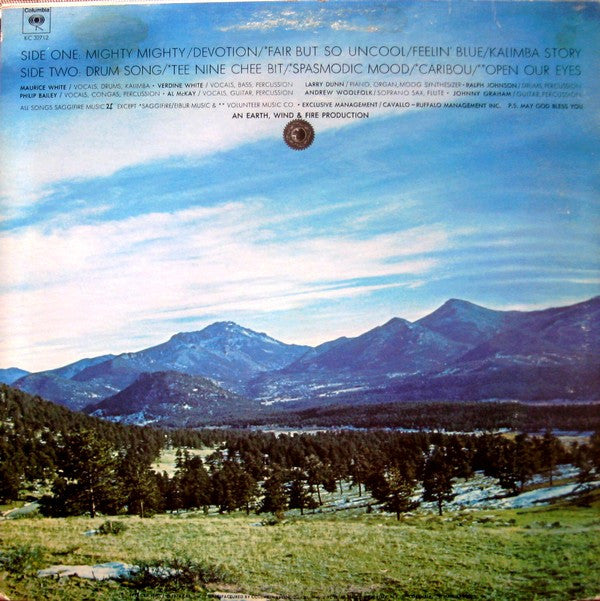 Earth, Wind & Fire : Open Our Eyes (LP, Album)