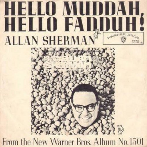 Allan Sherman : Hello Mudduh, Hello Fadduh! (A Letter From Camp) / (Rag Mop) Rat Fink (7", Single)