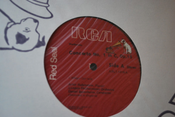 Rubinstein*, Barenboim*, Beethoven* : Beethoven Concerto No.1 in C (LP, Album)