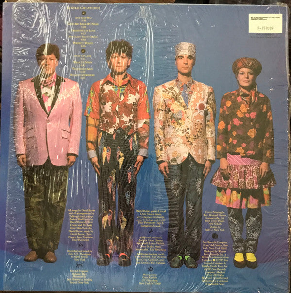 Talking Heads : Little Creatures (LP, Album, Club, RE)