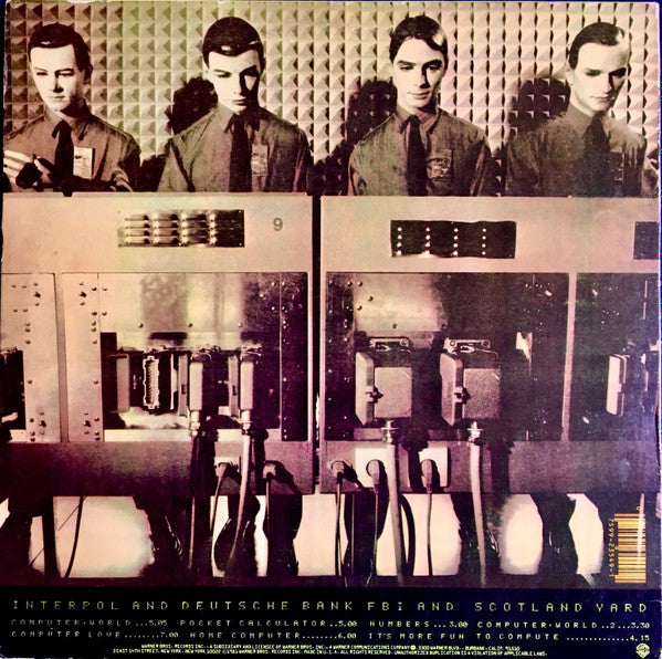 Kraftwerk : Computer·World (LP, Album, Jac)