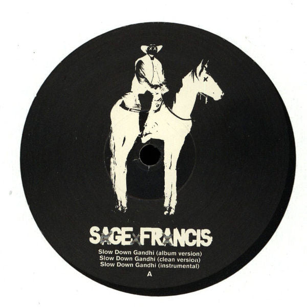 Sage Francis : Slow Down Gandhi (12", Promo)