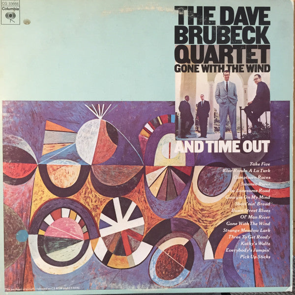 The Dave Brubeck Quartet : Gone With The Wind/Time Out (2xLP, Comp)