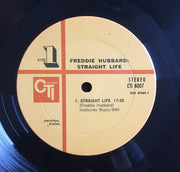 Freddie Hubbard : Straight Life (LP, Album, Gat)