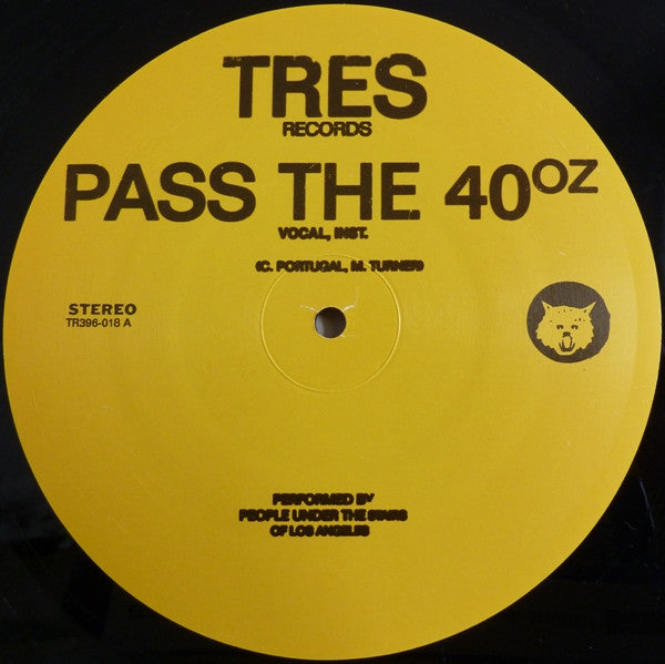 People Under The Stairs : Pass The 40 (12", Single)