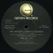 Pat Metheny / Ornette Coleman : "Kathelin Gray" / "Mob Job" (12", Single, Promo)