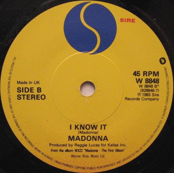 Madonna : Dress You Up (7", Single, Dam)